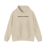 Minimal Criminal Hoodie
