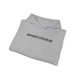 Minimal Criminal Hoodie