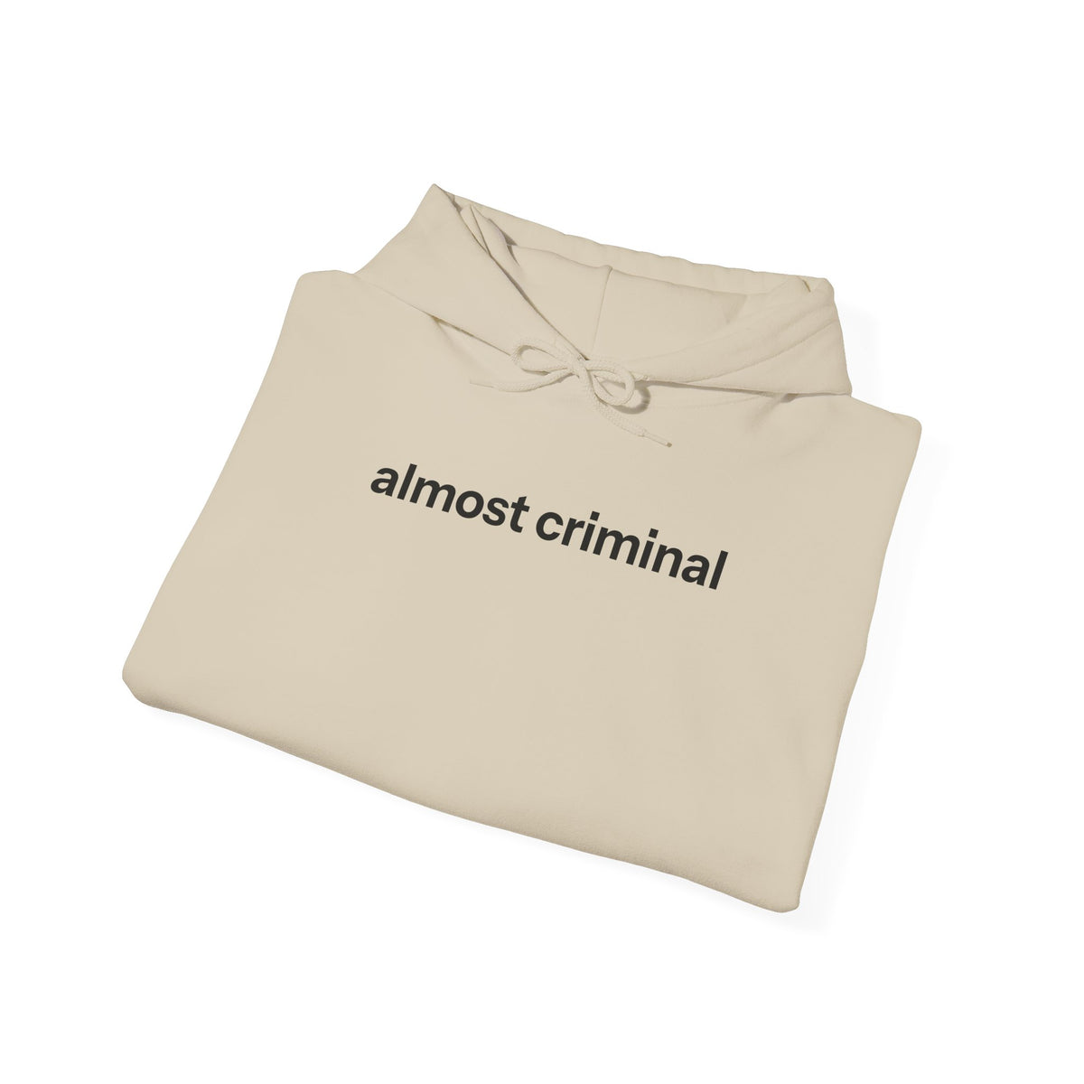 Minimal Criminal Hoodie