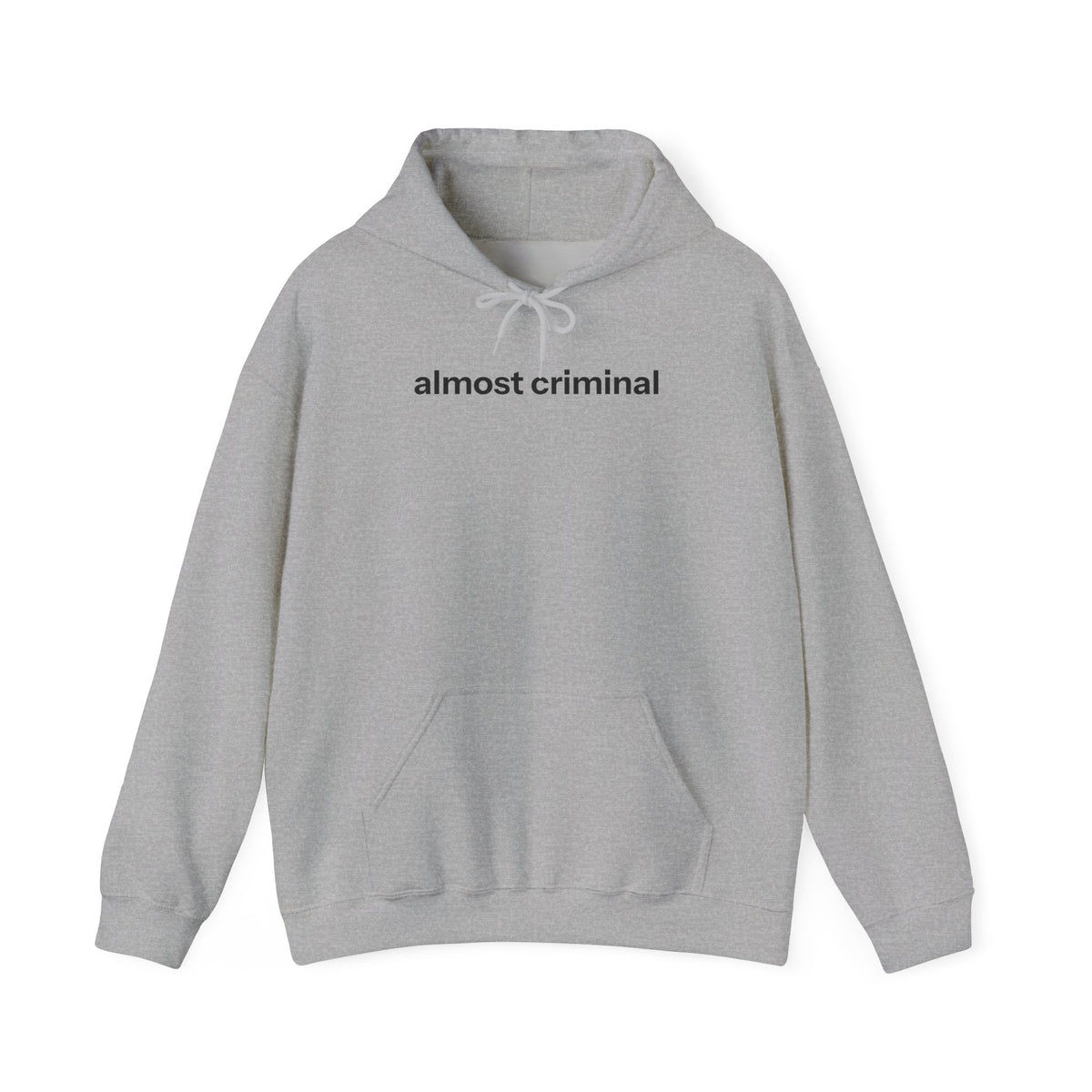 Minimal Criminal Hoodie
