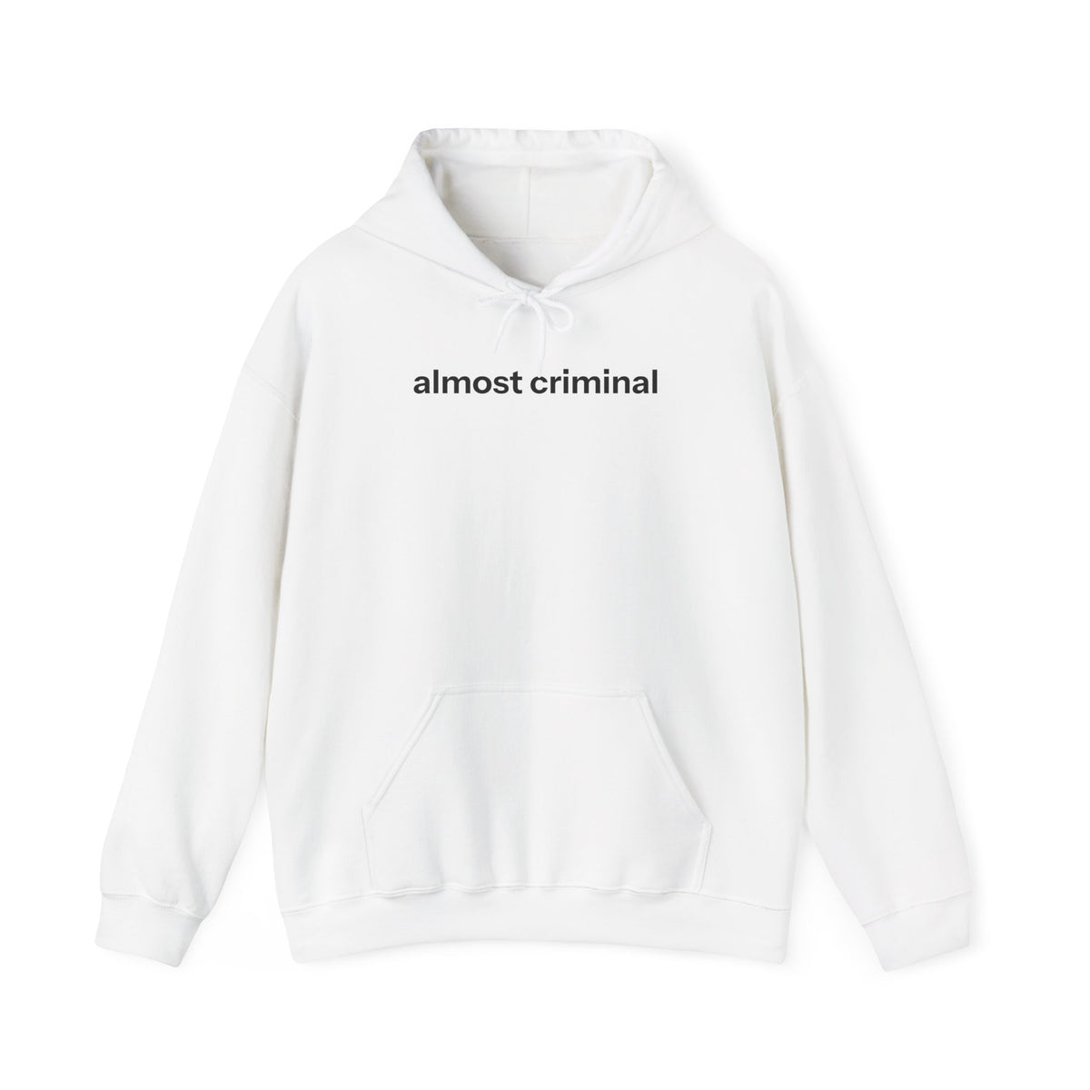 Minimal Criminal Hoodie