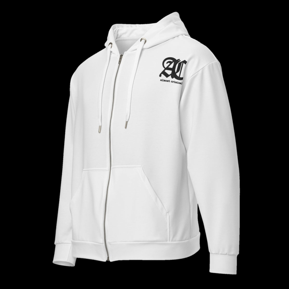 Bleeding Heart Hoodie on black background