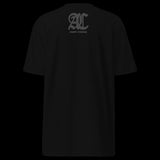 Almost Criminal Saints & Sinners Tee on black background